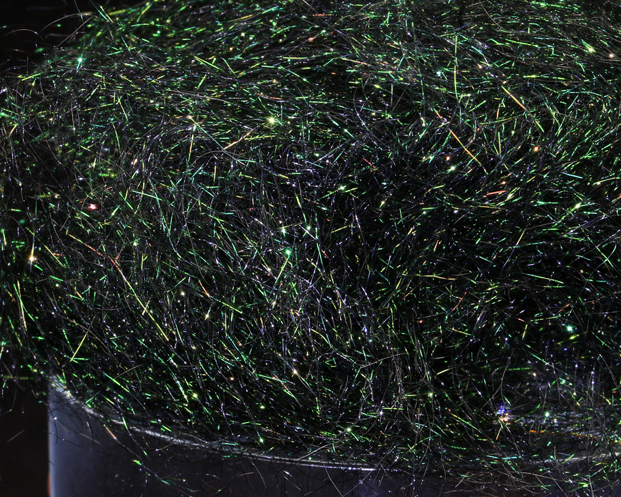 SYBAI Baitfish Supreme Dubbing, Black Peacock