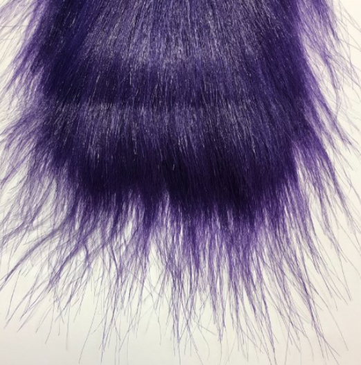 JUST ADD Premium Craft Fur - Purple
