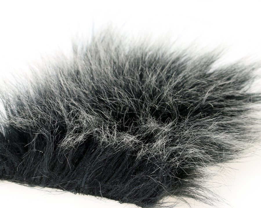 SYBAI Craft Fur - Black fox