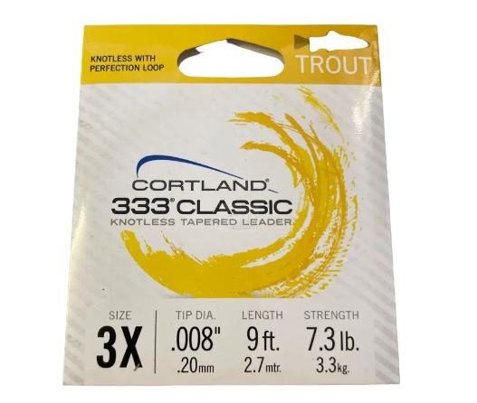 CORTLAND Knotless Tapered Leader 9ft
