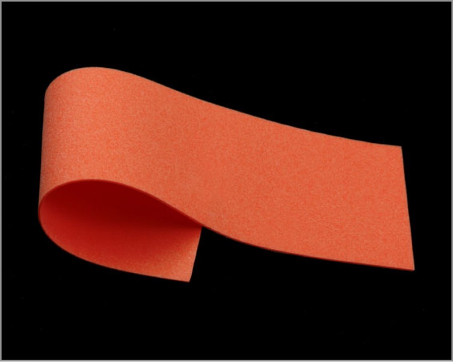FPP Foam plochý 2 mm - Oranžová