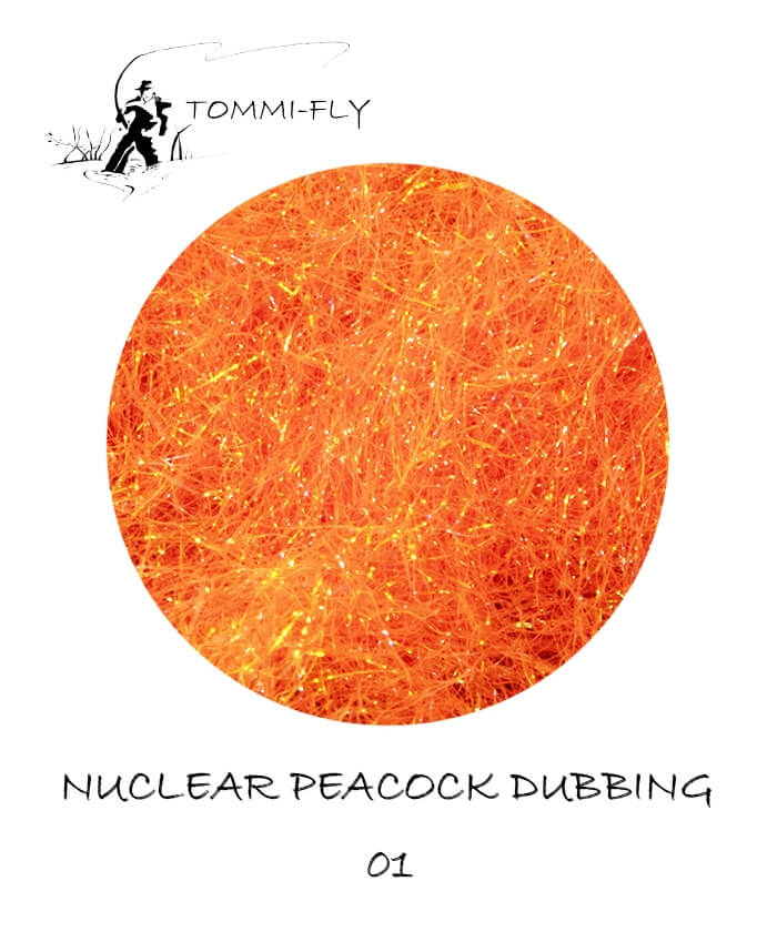 Nuclear Peacock dubbing - Hot Fire Orange
