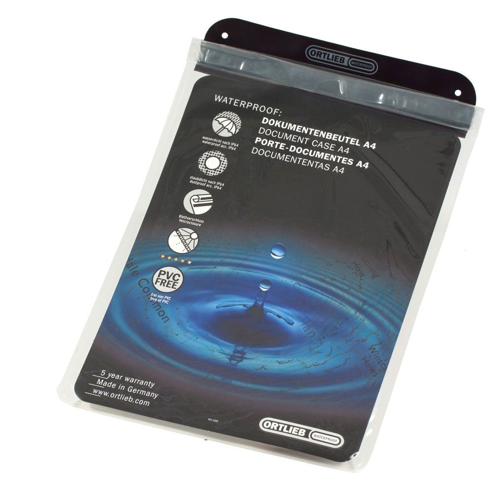 ORTLIEB Document bag A4 - transparent