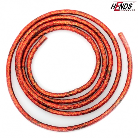 HENDS Mylar Tubing Rainbow, červená