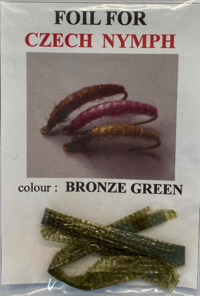 FPP Foil For Czech Nymph - Bronze Green