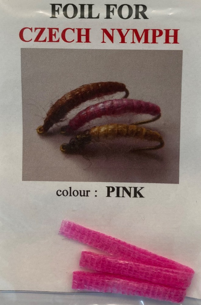 FPP Foil For Czech Nymph - Pink