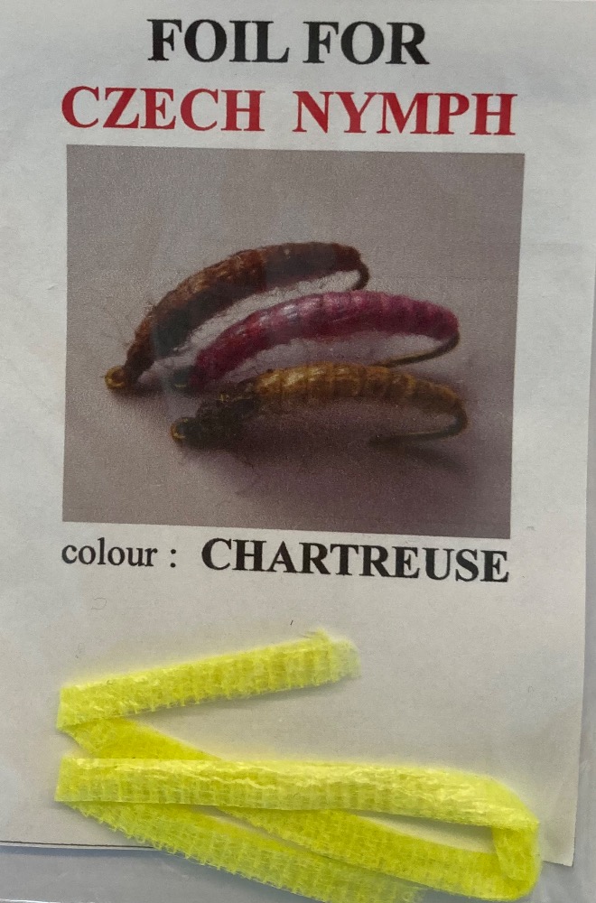 FPP Foil For Czech Nymph - Chartreuse