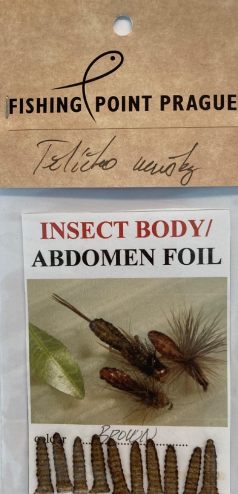 FPP Insect Body Abdomen Foil - Brown