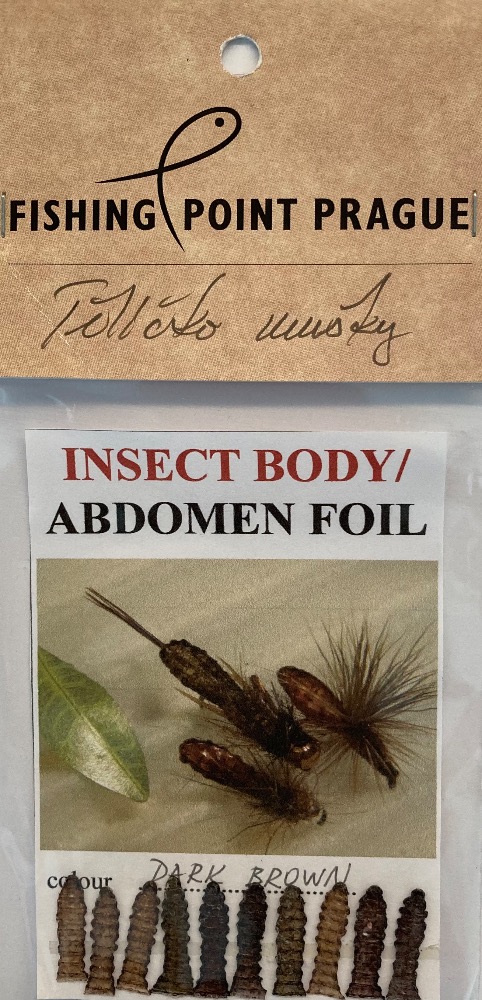 FPP Insect Body Abdomen Foil - Dark Brown