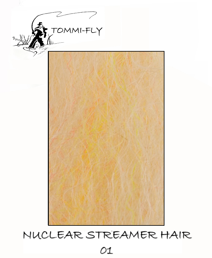 Nuclear streamer hair - beige