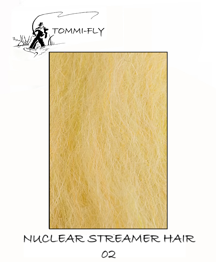 Nuclear streamer hair - yellow