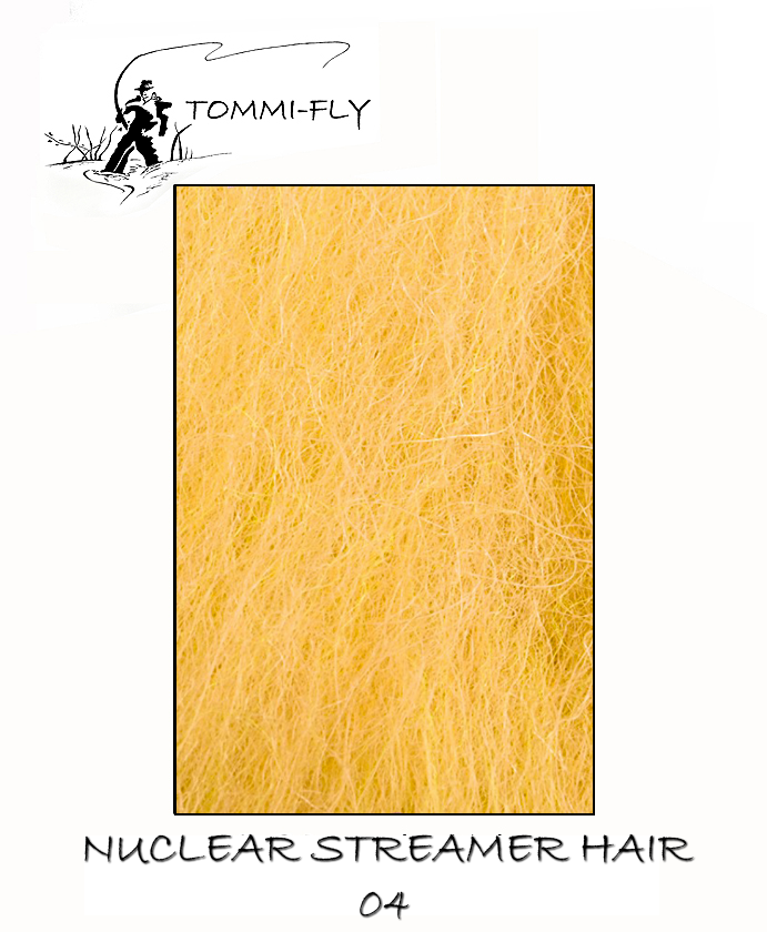 Nuclear streamer hair - gold