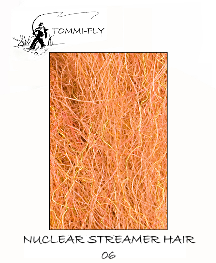 Nuclear streamer hair - brown