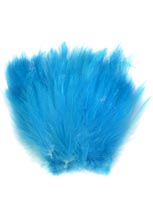 ORVIS Strung Neck Hackle, Fl. Blue