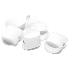 FLYMEN Fish-Skull Surface Howitzer Baitfish Popper Heads, White, Small