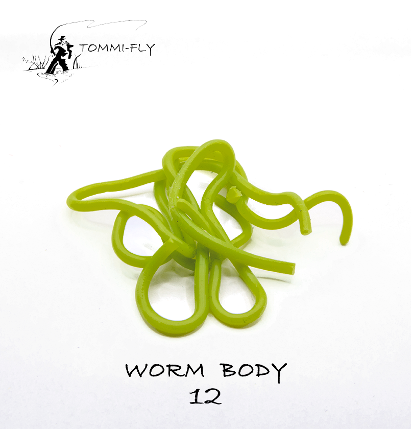 SQUIRMY WORMY - olivová