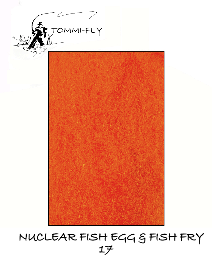 Nuclear Fish Egg & Fish Fry - Dark Fluo Orange