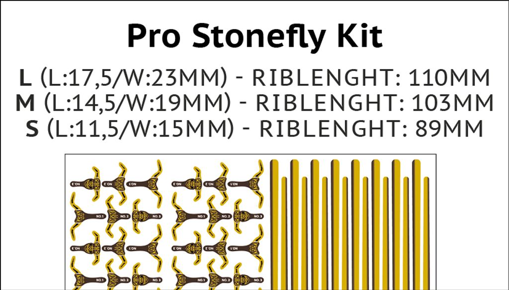 Pro Sportfisher Pro Stonefly Kits Olive - S
