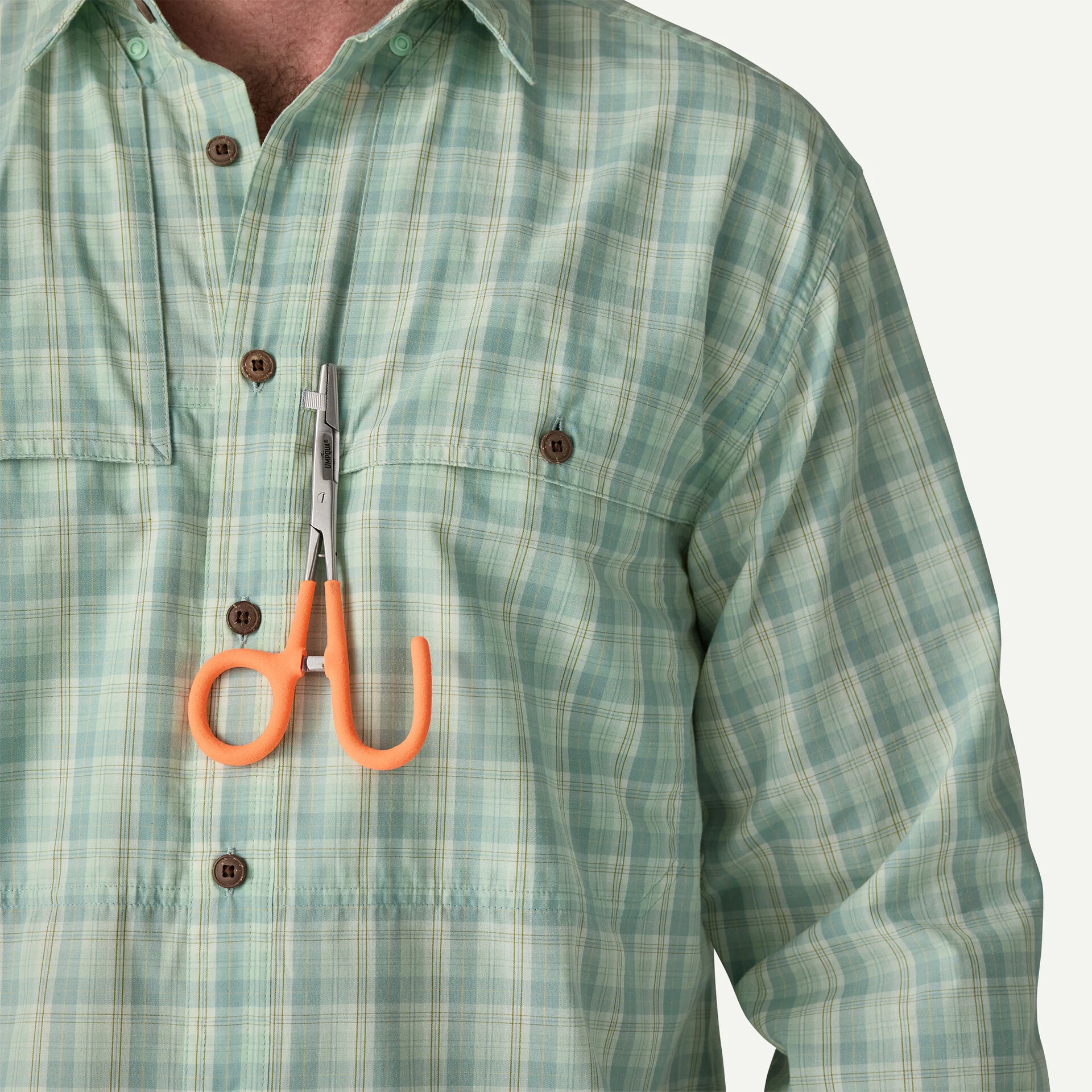 Patagonia Pánská košile Long-Sleeved Island Hopper Shirt - Dipper: Beeswax Tan, vel. M