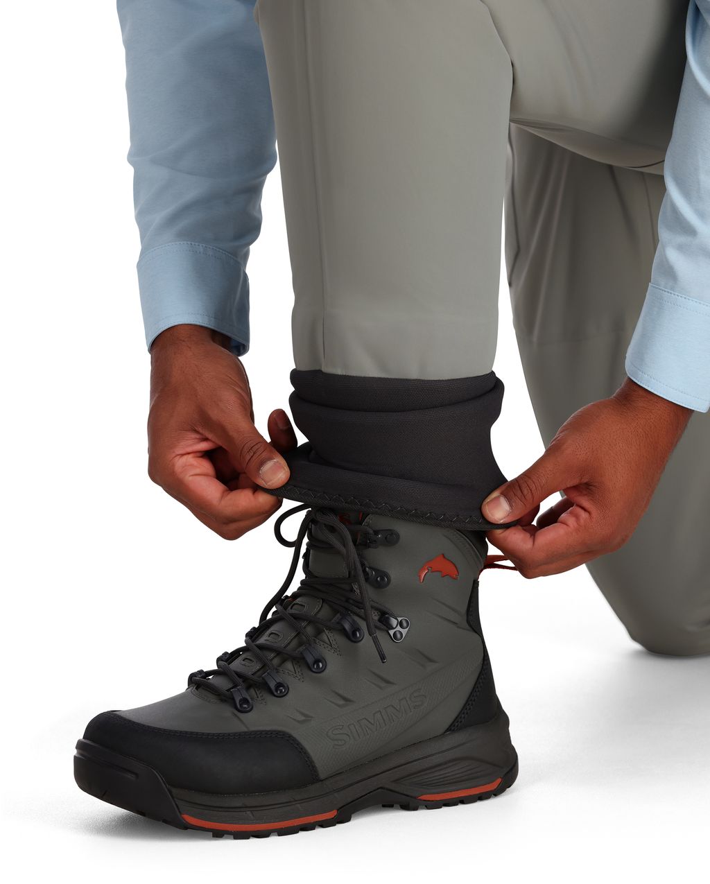Simms Brodící kalhoty Freestone Pants Smoke