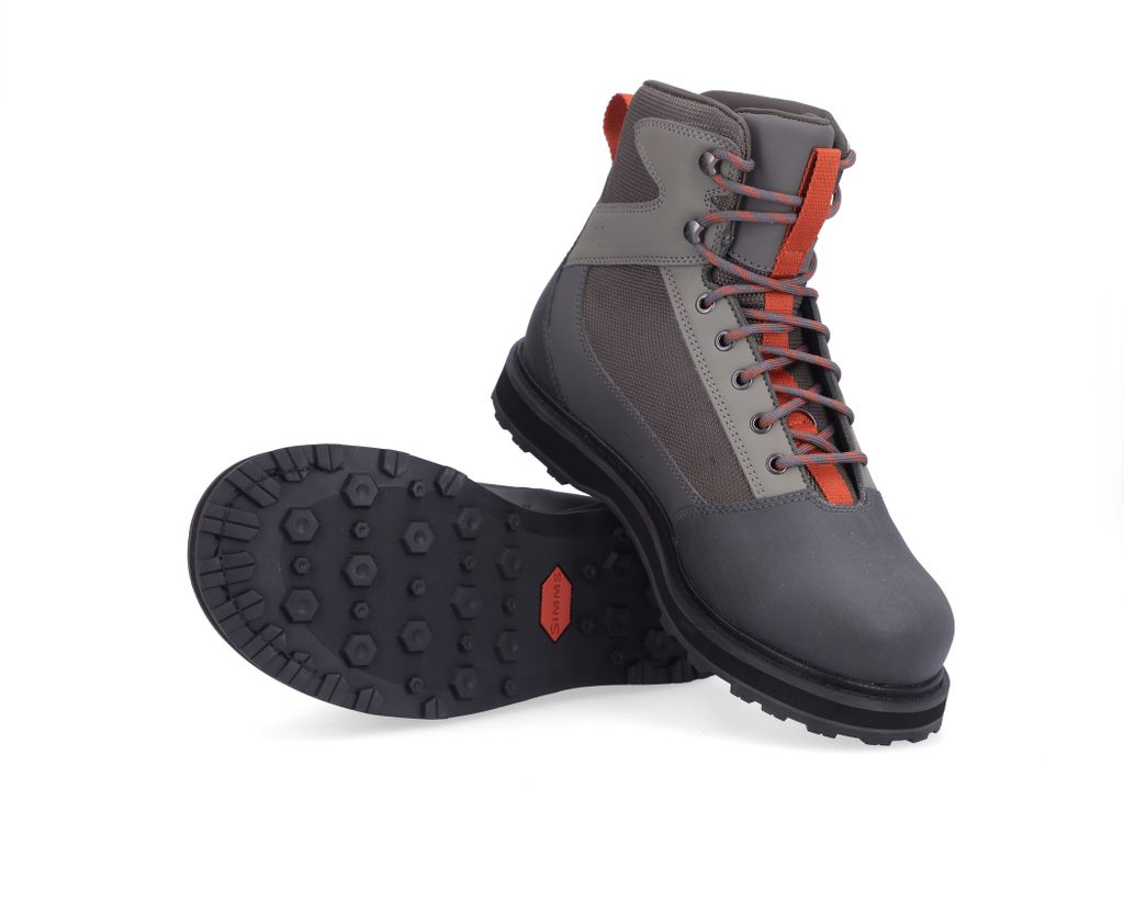 Simms Brodící boty Tributary Boot, Basalt - gumová podrážka, vel.  US 15 - EU 48