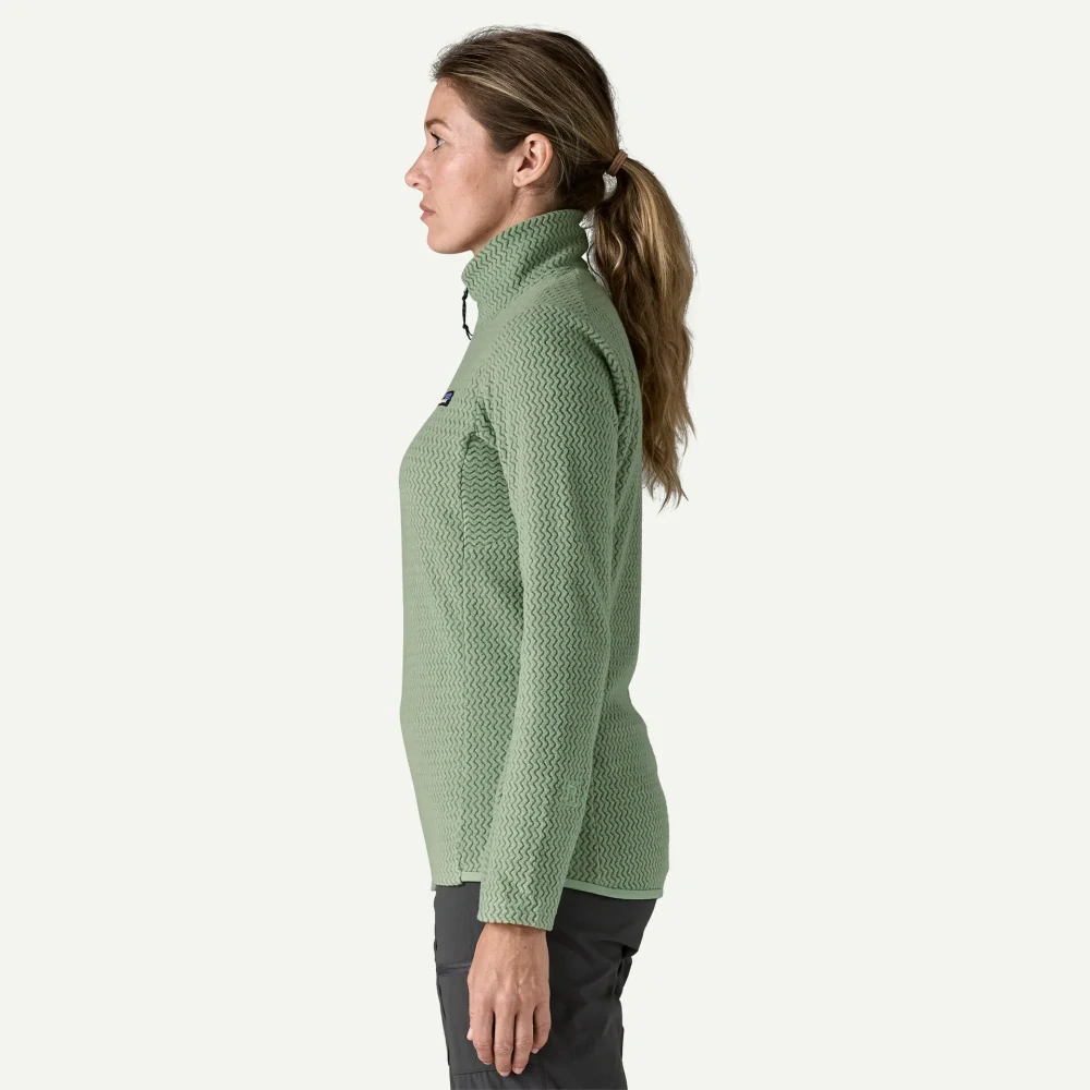 Patagonia Dámská mikina R1® Air Fleece Zip-Neck, Black - vel. L