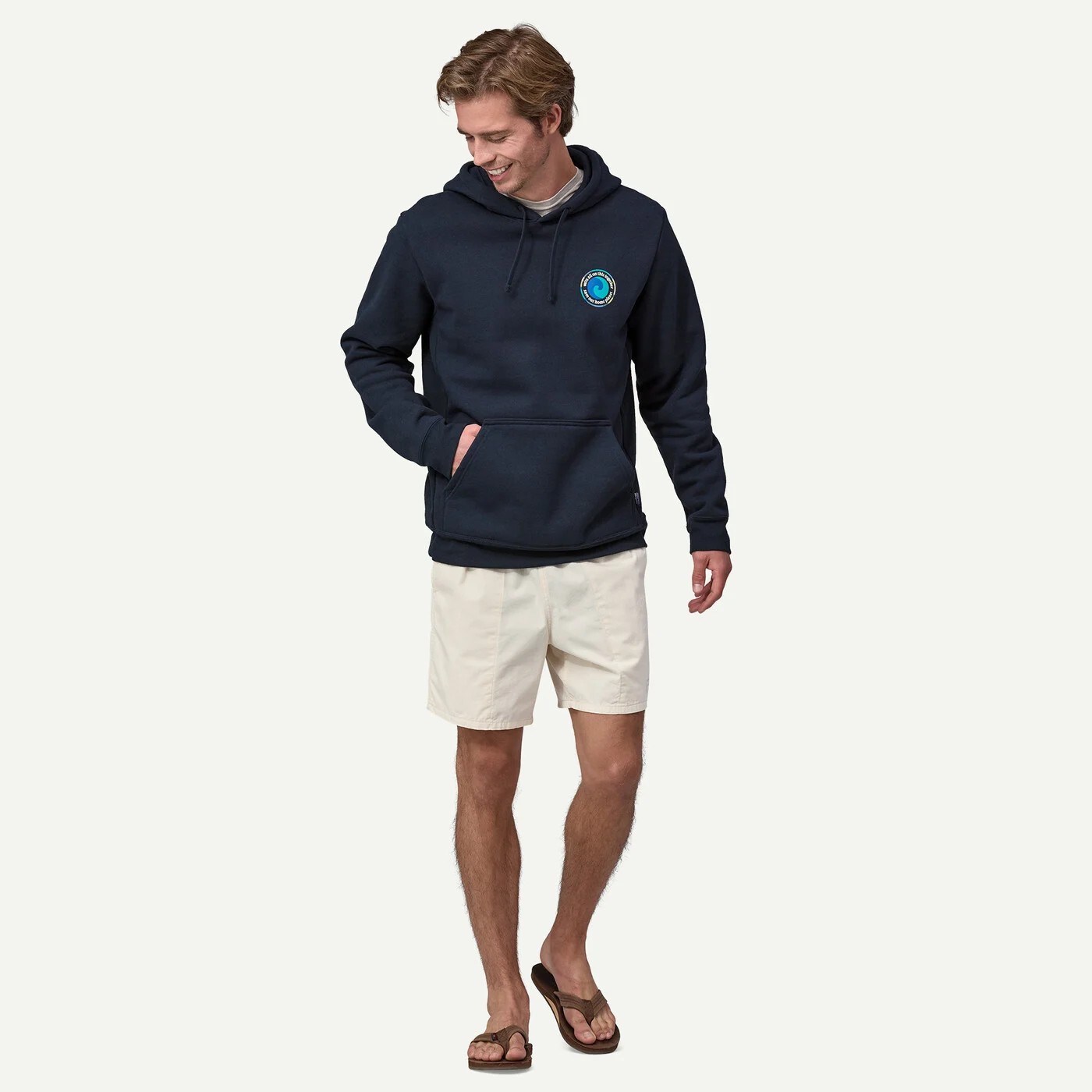 Patagonia Mikina Unity Fitz Uprisal Hoody, Gravel Heather