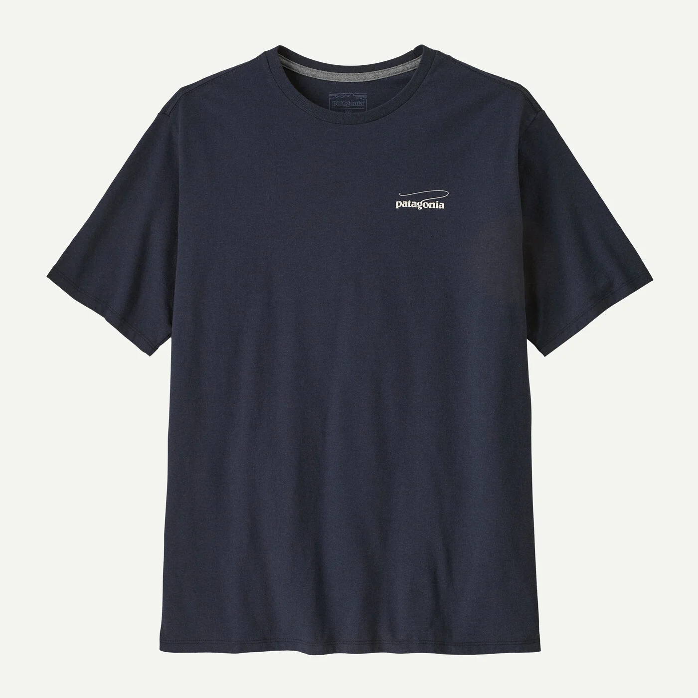 Patagonia Pánské tričko Casting Logo Responsibili-Tee, Smolder Blue