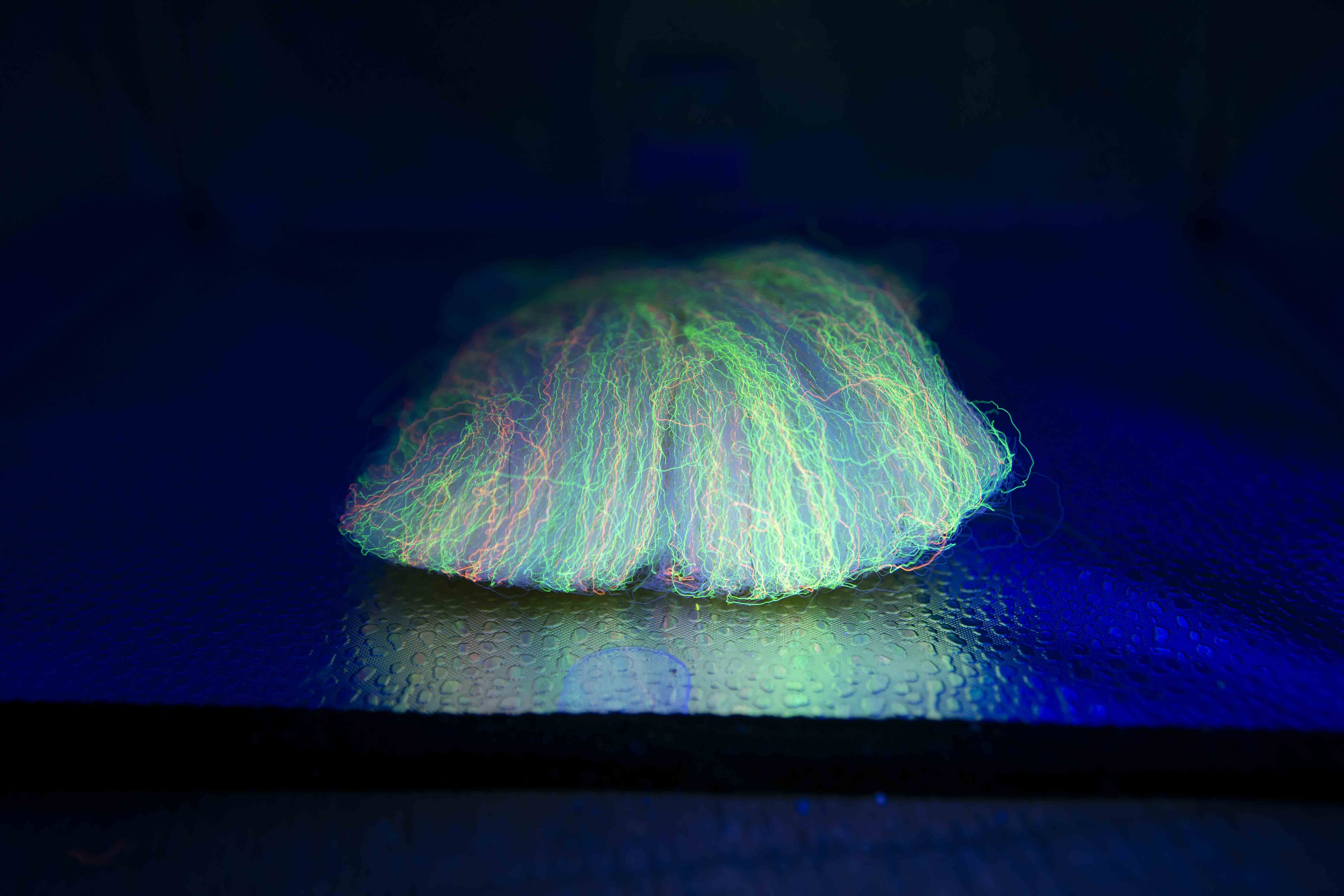 Nuclear Curly Creature dubbing - Golden Olive