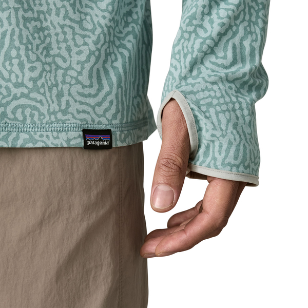 Patagonia Pánské tričko Tropic Comfort Natural Hoody, Sea Run: Blue Sage