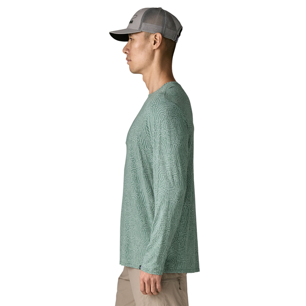 Patagonia Pánské triko Tropic Comfort Natural UPF Crew, Sea Run: Blue Sage - vel. XL