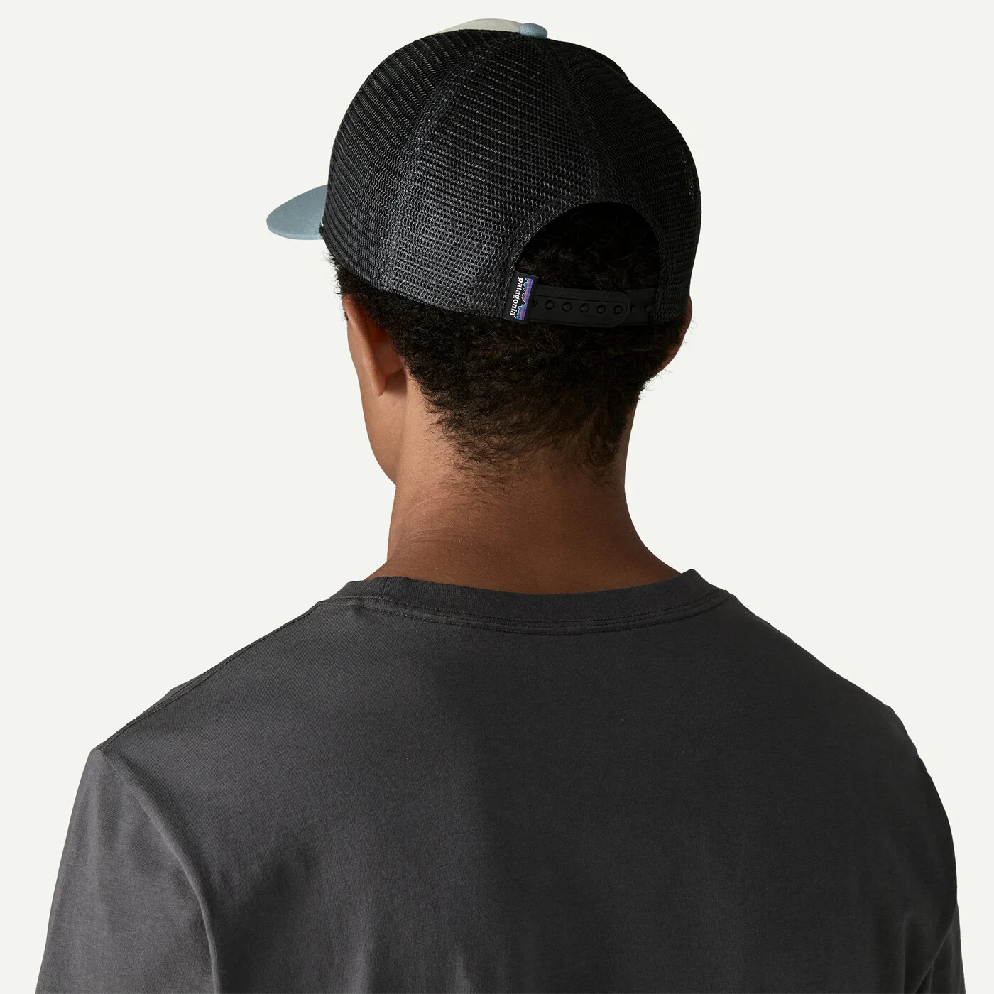 Patagonia Kšiltovka Fitz Roy Trout Trucker Hat,  White w/Blue Sage