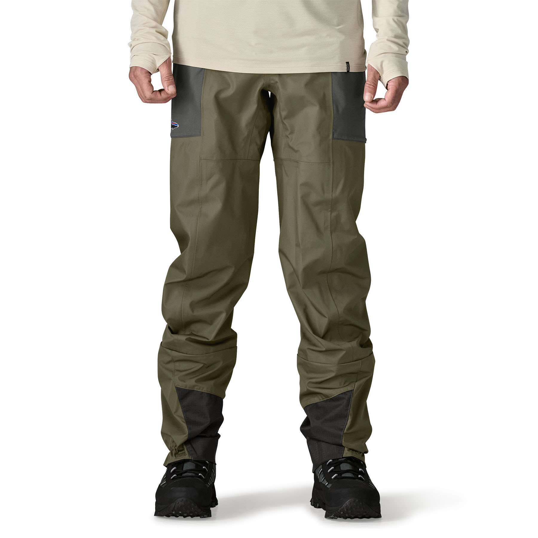 Patagonia Pánské brodící kalhoty Swiftcurrent® Traverse Wading Pants, Basin Green - vel. LLL