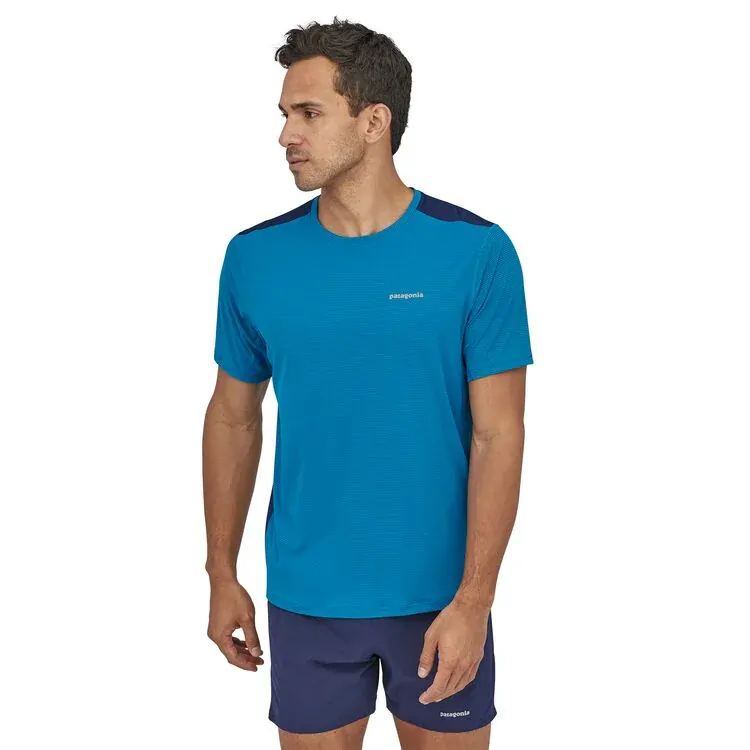 Patagonia Tričko Airchaser, Balkan Blue - vel. L