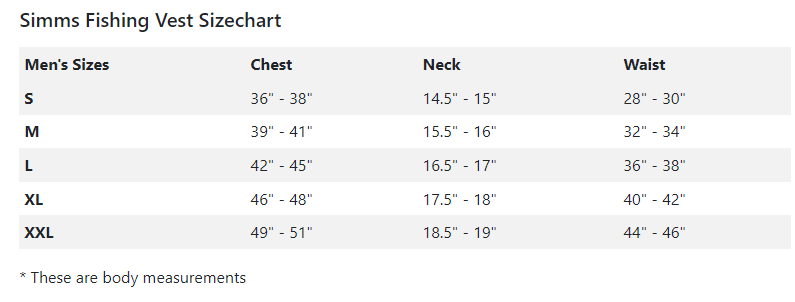 Muškařská vesta Simms Guide Vest, Steel - vel.  XXL