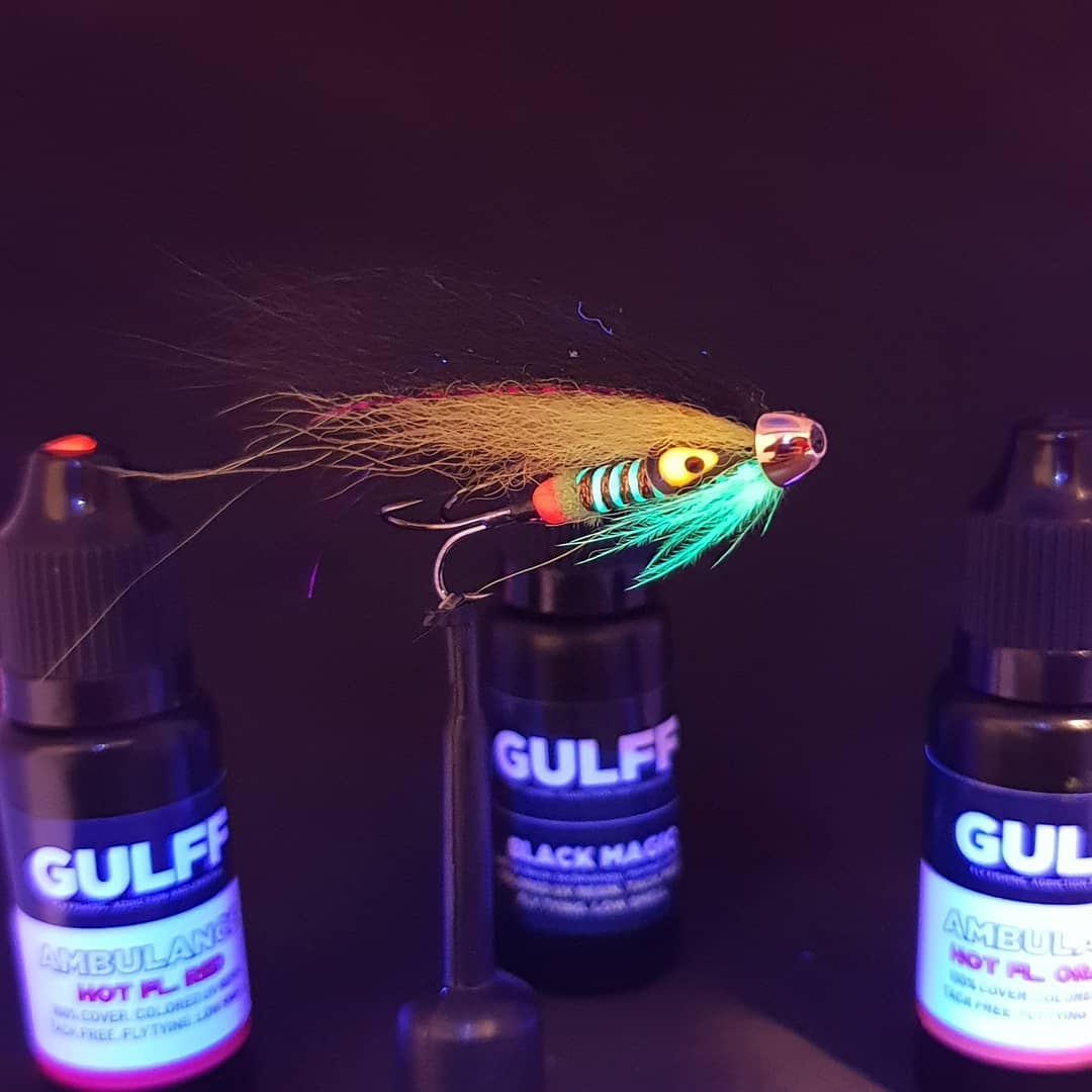 GULFF - UV pryskyřice, Hot Flou Pink, 15 ml