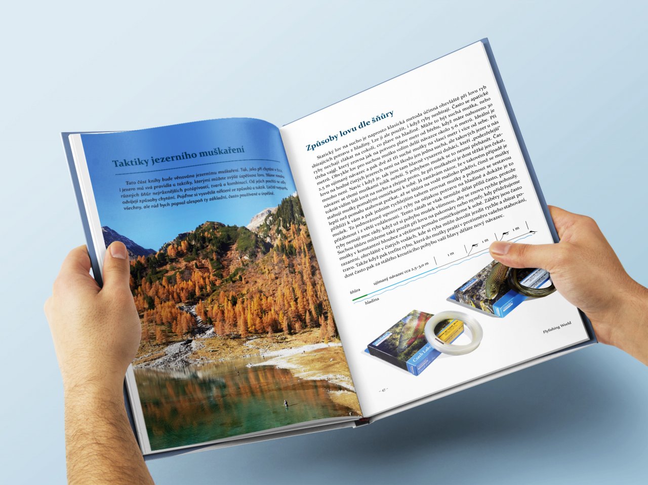 Kniha Flyfishing World, Luboš Roza