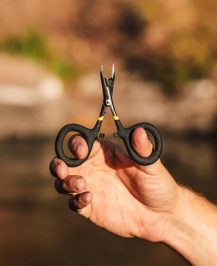 LOON Outdoors - Mini peán s nůžkami černý, Rogue Micro Forcep