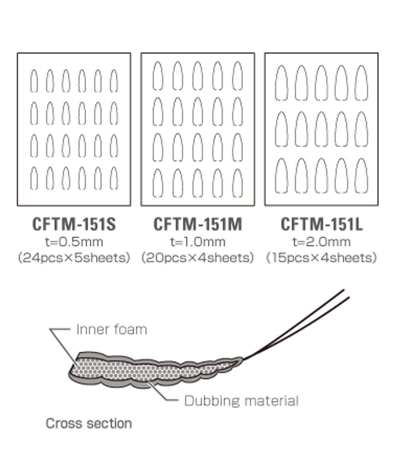 Extend Body Inner Foam - L