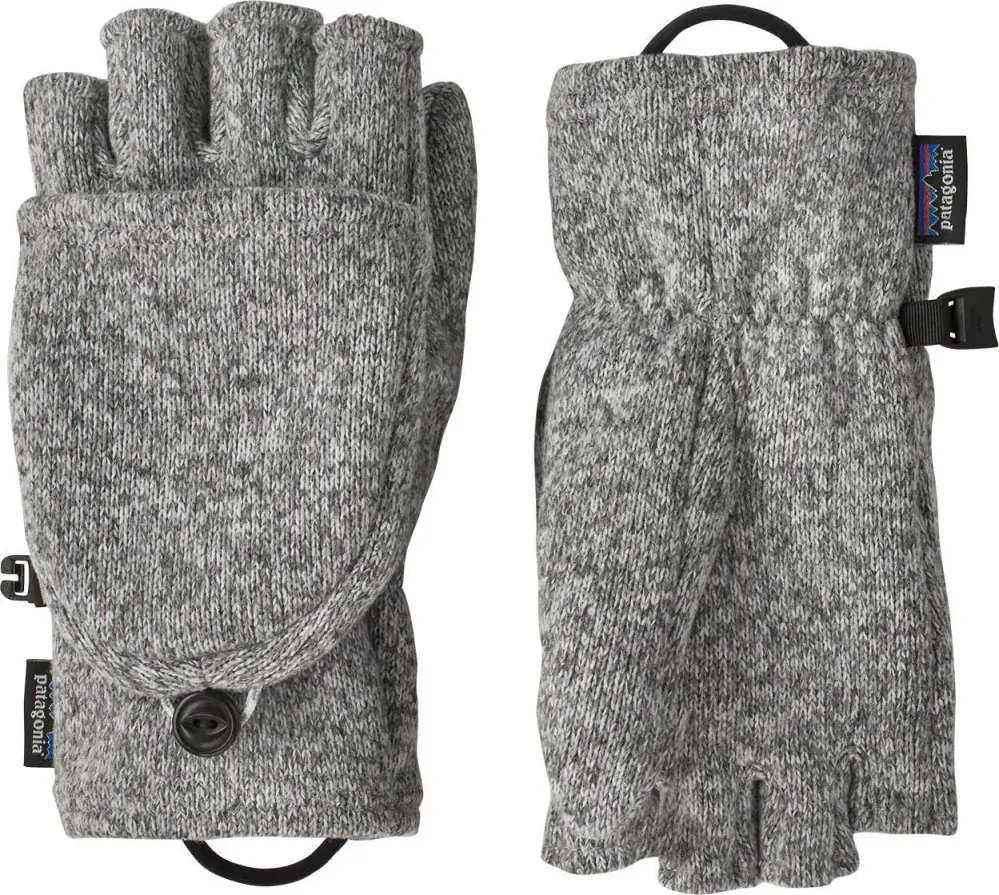 Patagonia Rukavice s klopou Better Sweater Gloves, Birch White