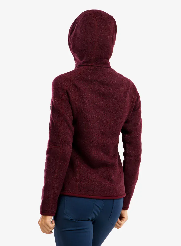  Patagonia Dámský fleece Better Sweater Hoody - red, vel. M