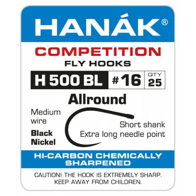 Háčky Hanák H500BL - vel. 14