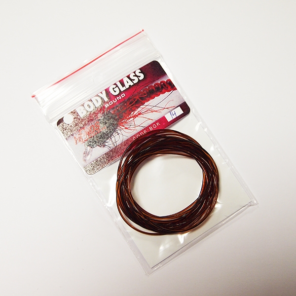 HENDS Body Glass - Round  - brown dark