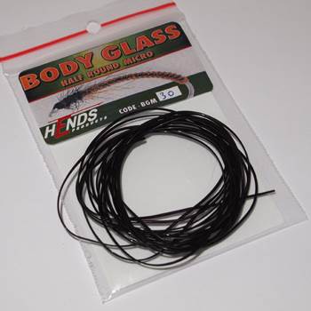 HENDS Body Glass - Half Round Micro - brown dark