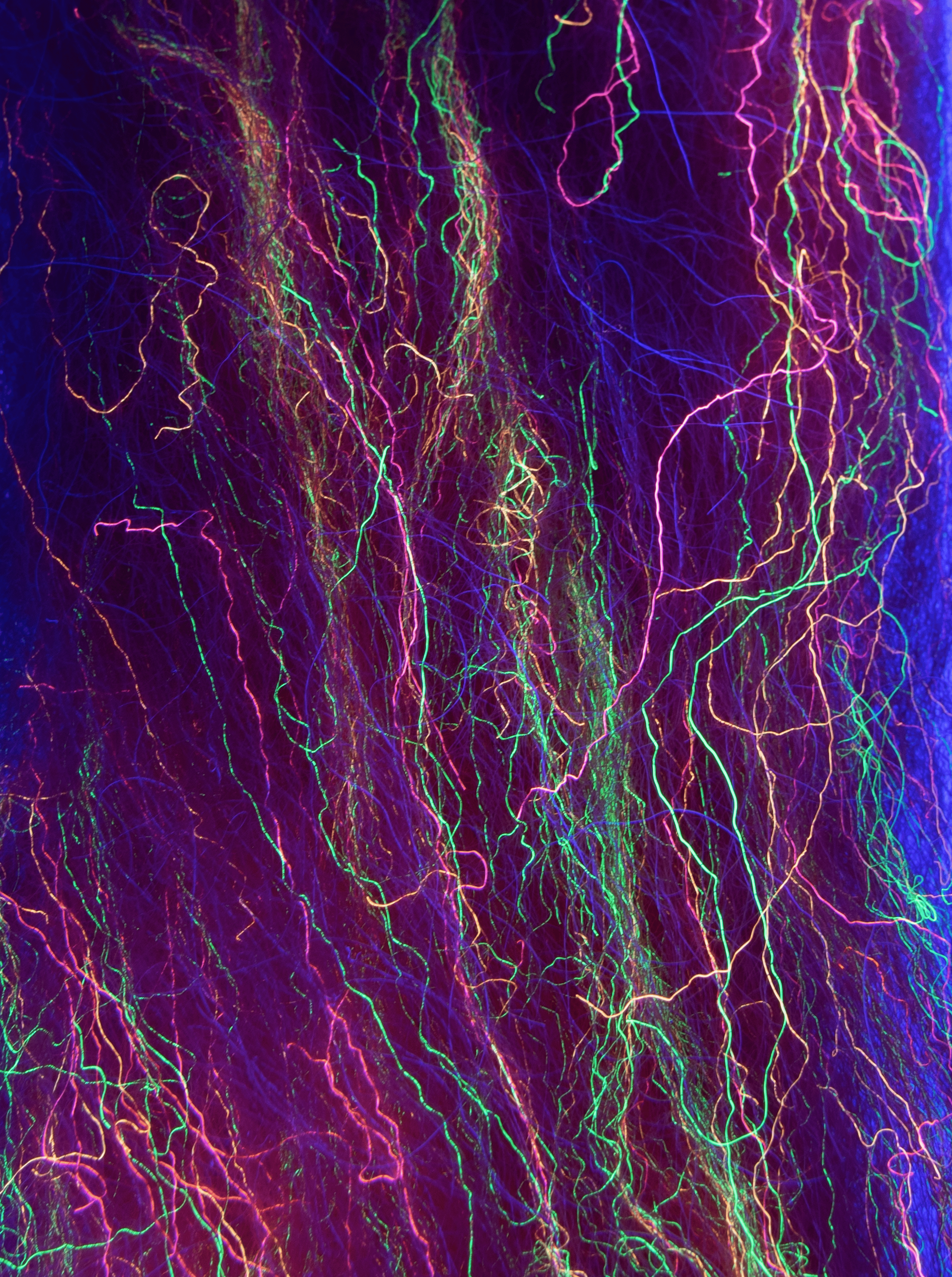 Nuclear streamer hair - orange