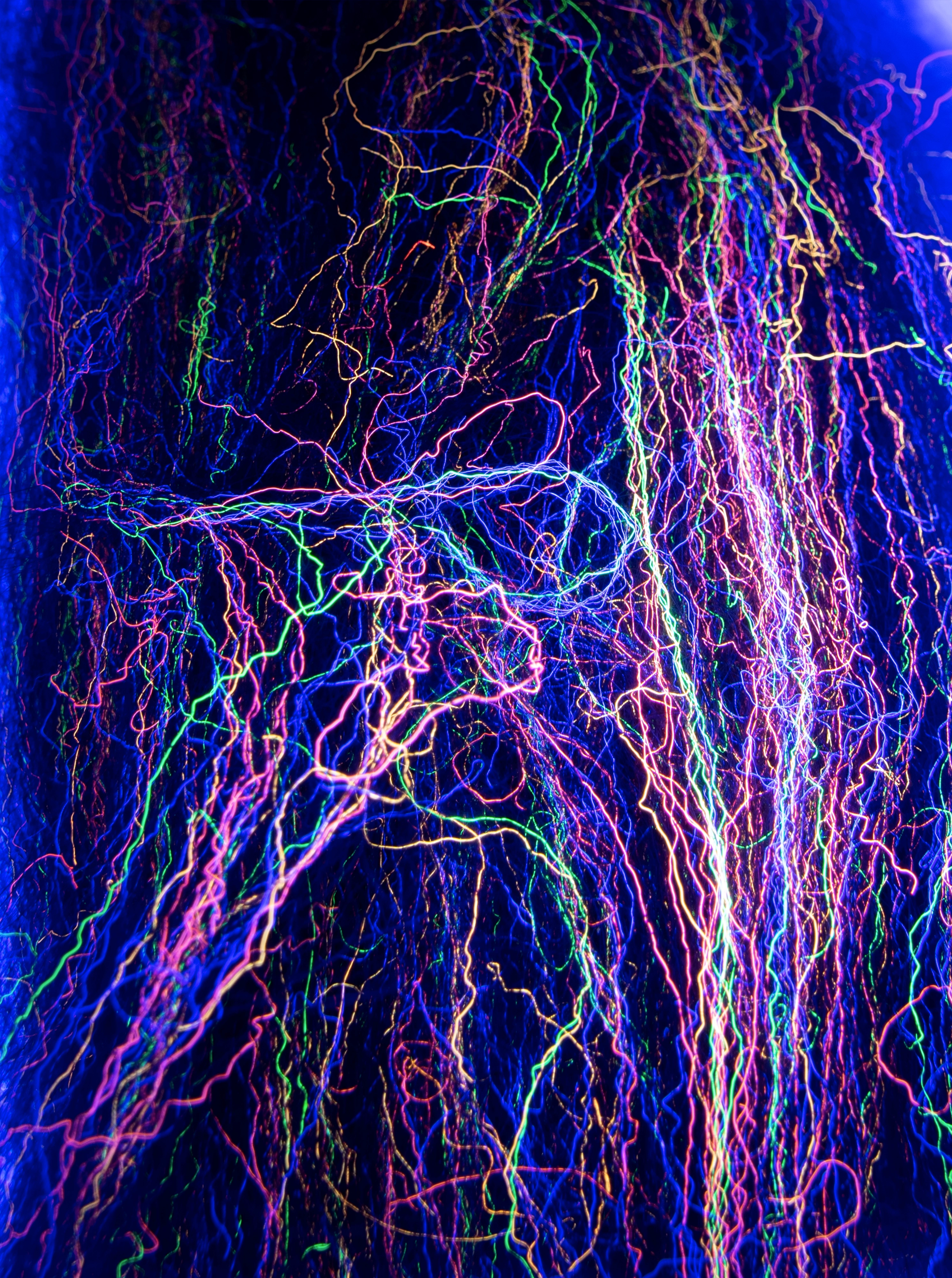 Nuclear streamer hair - black