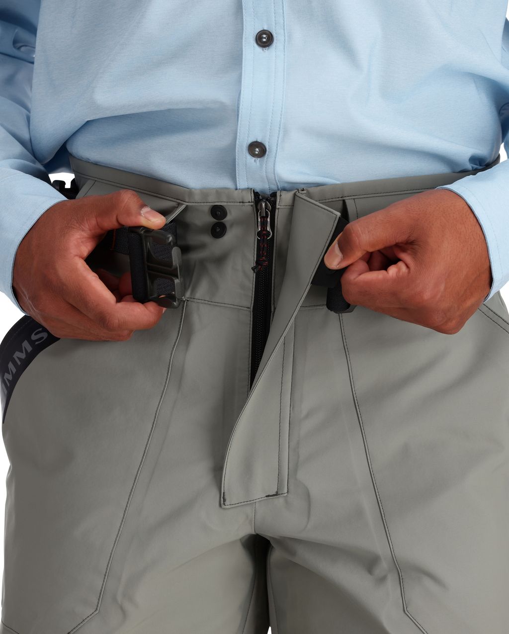 Simms Brodící kalhoty Freestone Pants Smoke