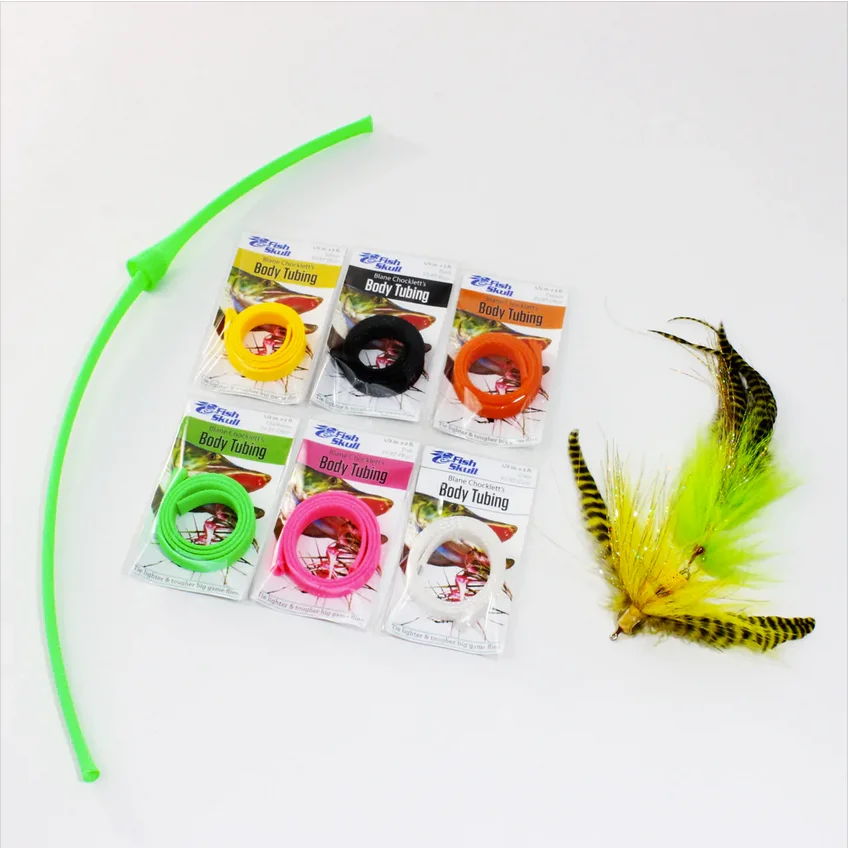Flymen Fish-Skull Chocklett´s Body Tubing - Desert Camo 1/4"