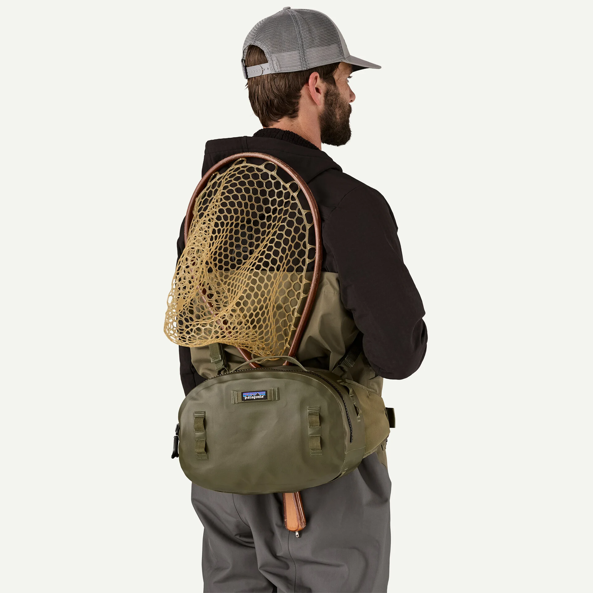 Patagonia Ledvinka/taška Guidewater Hip Pack - Basin Green