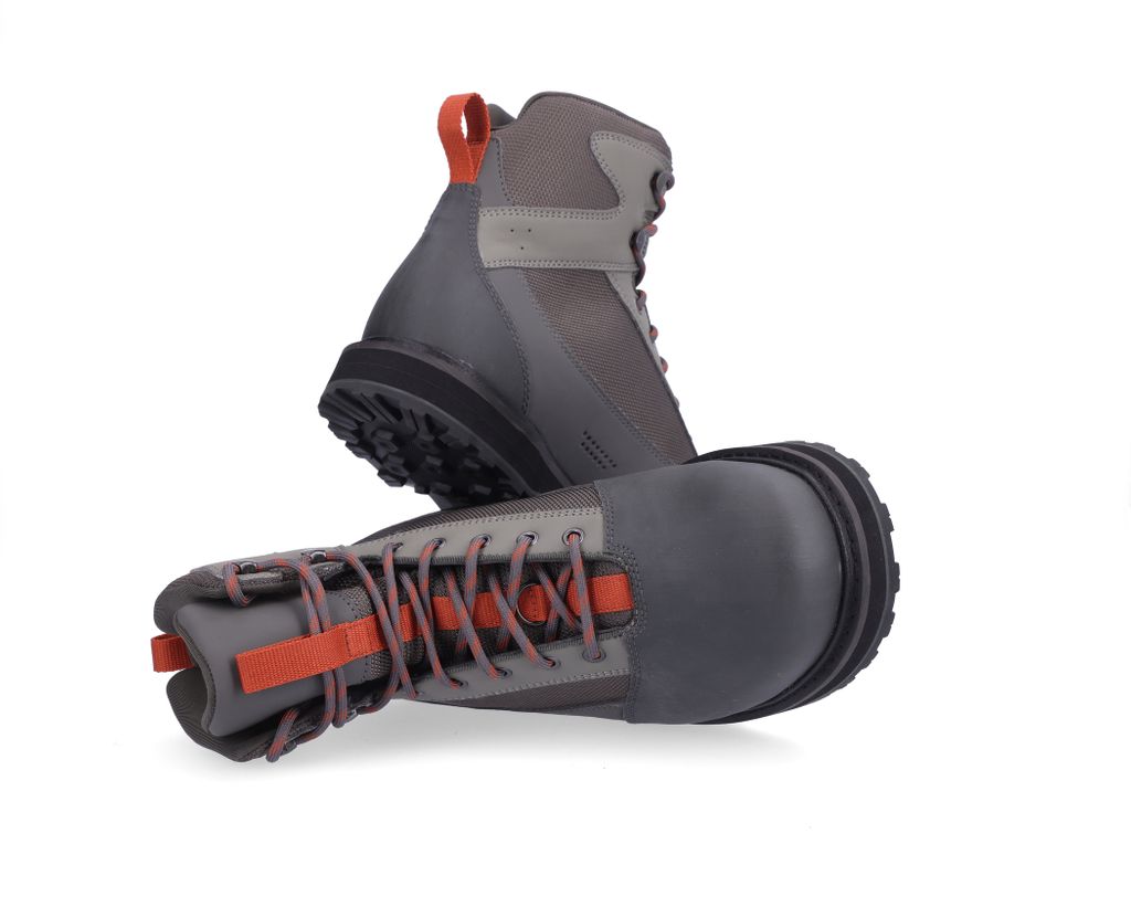 Simms Brodící boty Tributary Boot, Basalt - gumová podrážka, vel.  US 15 - EU 48